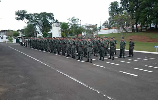 Atiradores do TG 02-048 celebram o dia da infantaria