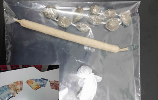 PM localiza suspeitos com drogas na Av. Dom Lúcio; veja outras ocorrências das últimas horas
