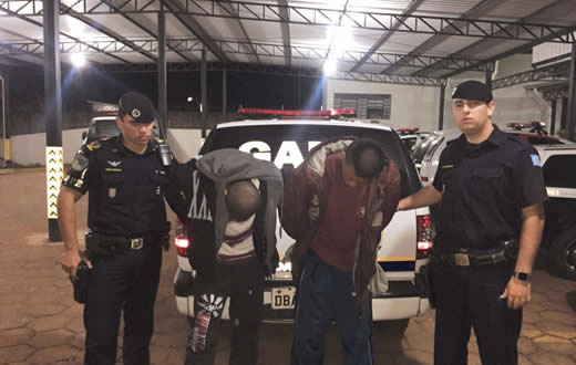 GAPE prende dupla suspeita de tráfico na região da CECAP