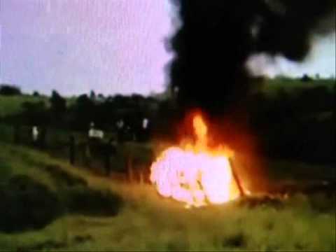 Acidente deixa motorista com 95% do corpo queimado