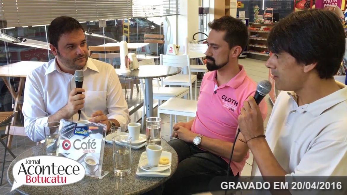 Café com Política recebe Gustavo Bilo e Daniel Carvalho