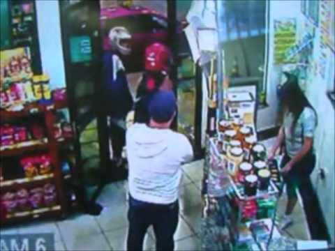 Dupla assalta posto de Gasolina na Castelinho