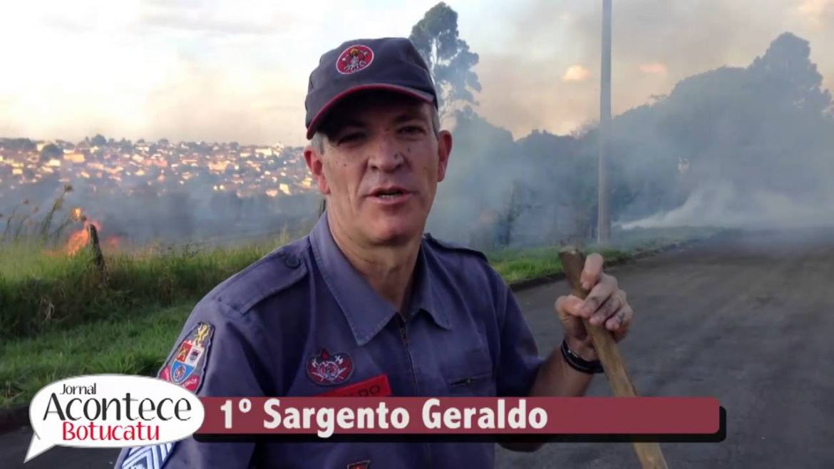 Incêndio atinge grande área do Recanto Azul