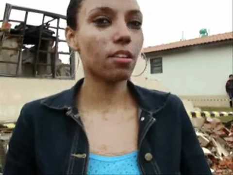 Mulher teve sua residência incendiada no Santa Maria 1