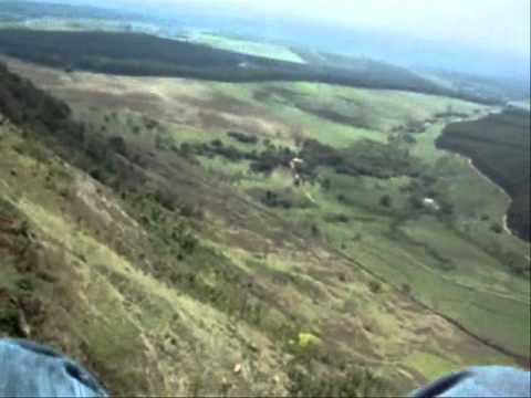 Rampa da Base da Nuvem revela talentos para o paraglider