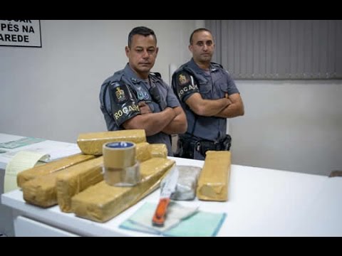 Rocam apreende 7,5 quilos de maconha depois de atender telefonema de traficante