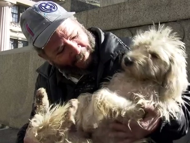 Moradores de rua recusam ir para abrigos em SP para não deixarem cães sozinhos