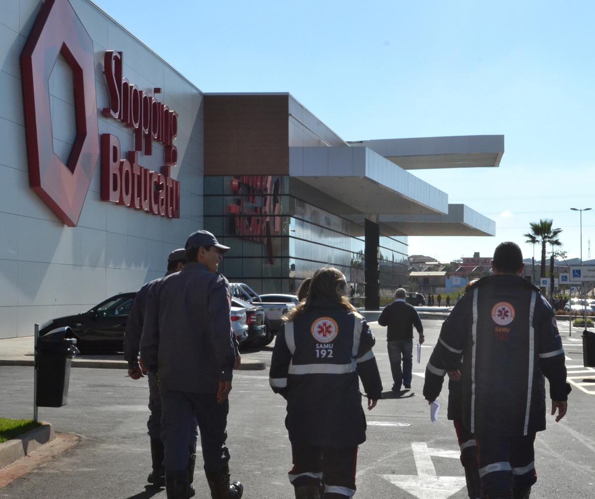 Shopping Botucatu realiza o seu 4º simulado de abandono