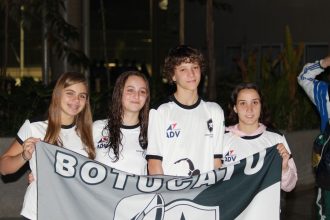 Laura Diniz, Rafaela Marino, Henrique Tebet e Júlia Melo