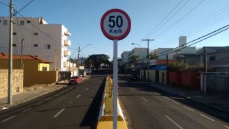 SEMUTRAN reduz a velocidade da Avenida Camilo Mazoni