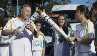 TOCHA OLIMPICA - FOTO MARCELINO DIAS