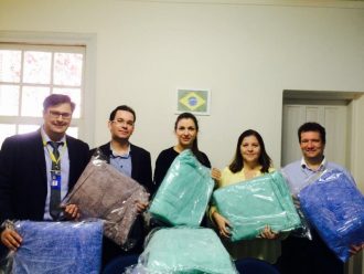 Fundo Social recebe doação de cobertores