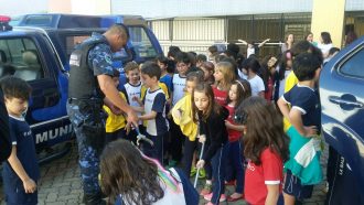 GCM ministra palestra para alunos do La Salle (1)