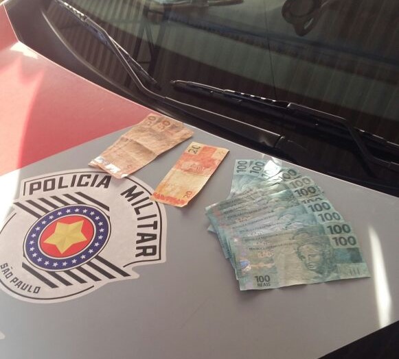 Polícia Militar detém adolescente com notas falsas em Botucatu