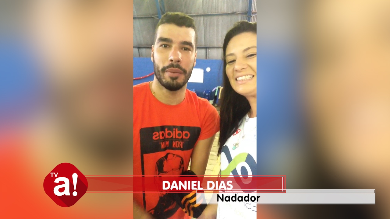 Professora do Espaço Elo acompanha treinamentos do medalhista paralímpico Daniel Dias