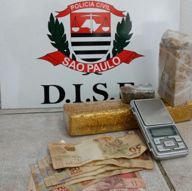 DISE prende homem com 1 quilo de maconha no Jardim Paraíso