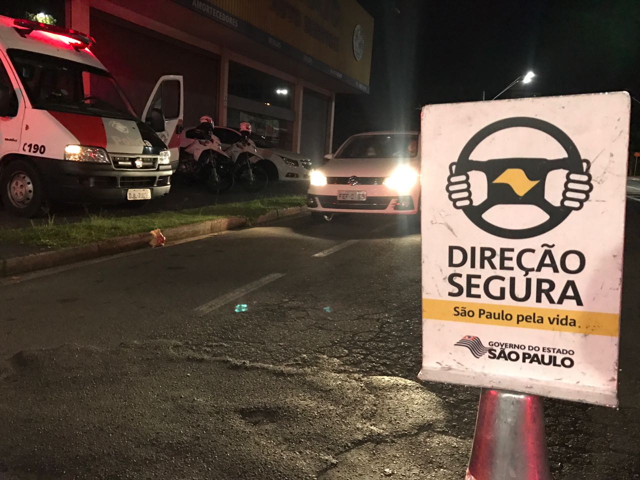 Operação Direção Segura prende 4 motoristas embriagados em Botucatu