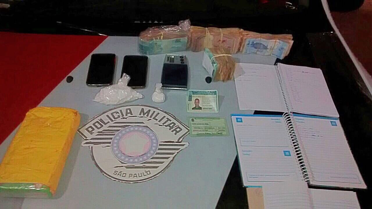 Equipe Bravo da PM desmonta esquema de distribuição de drogas na região da Boa Vista