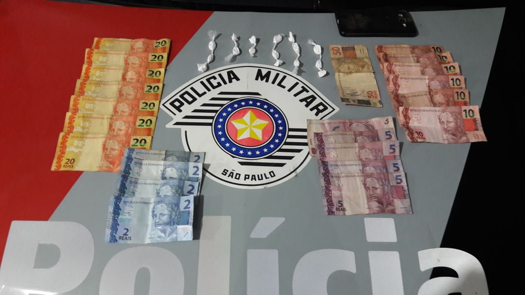 Policia Militar prende homem por tráfico de drogas no Jd. Peabiru