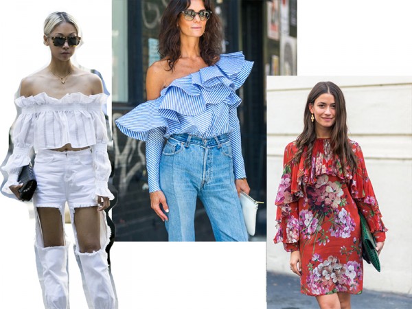 O babado chega nesse verão em diversas peças e variadas formas; confira