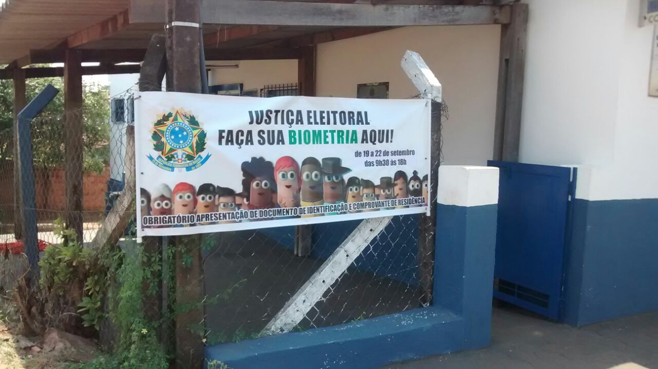 Cartório eleitoral fará biometria em Vitoriana a partir desta terça-feira, 19 Cartório eleitoral fará biometria em Vitoriana a partir desta terça-feira, 19