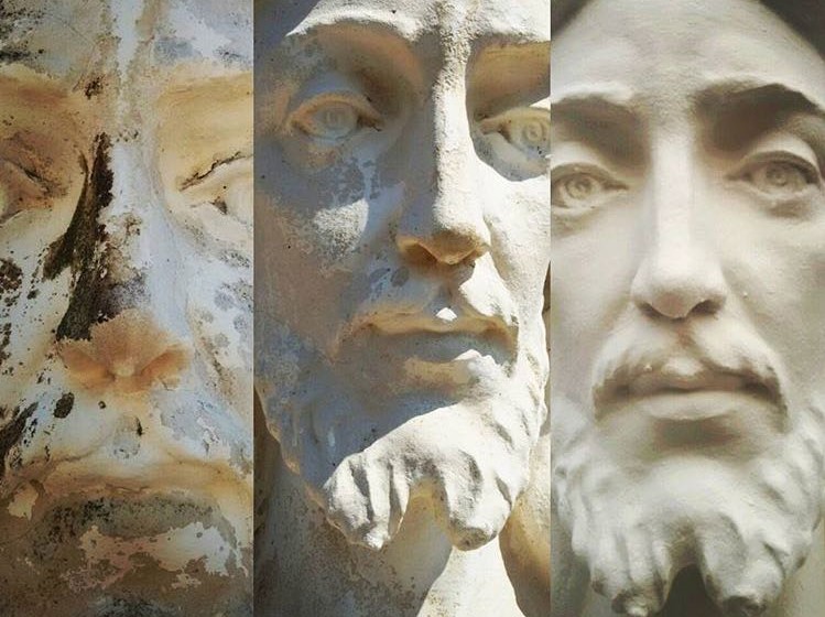 Cristo da Catedral de Botucatu tem a face restaurada