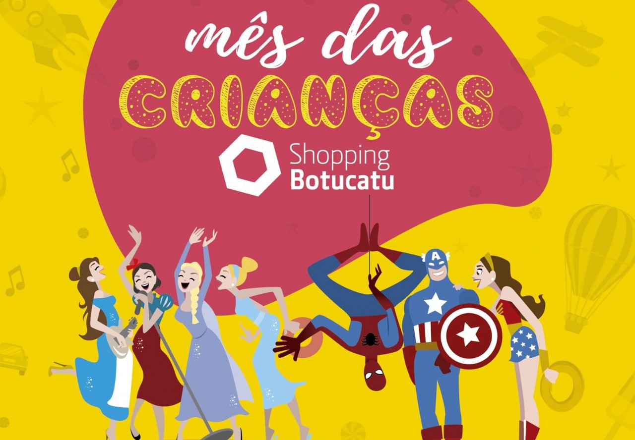 Shopping de Botucatu prepara programação especial para o Mês das Crianças