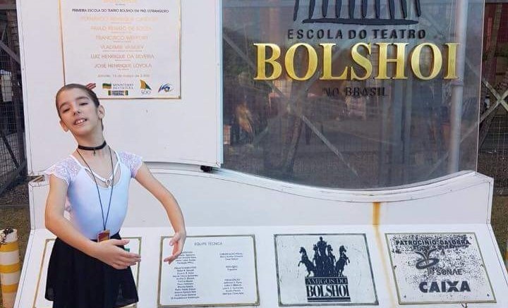 Botucatuense de apenas 9 anos é aprovada no Ballet Bolshoi