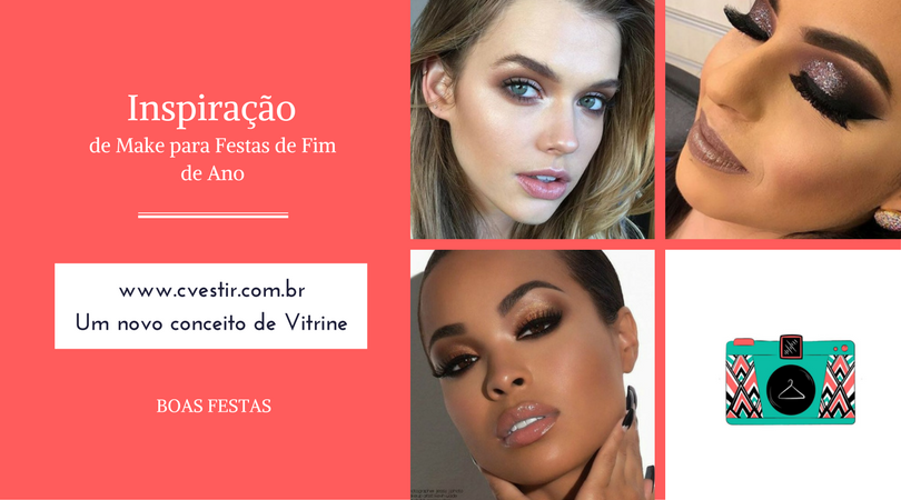 Inspirações de Make para as Festas Inspirações de Make para as Festas