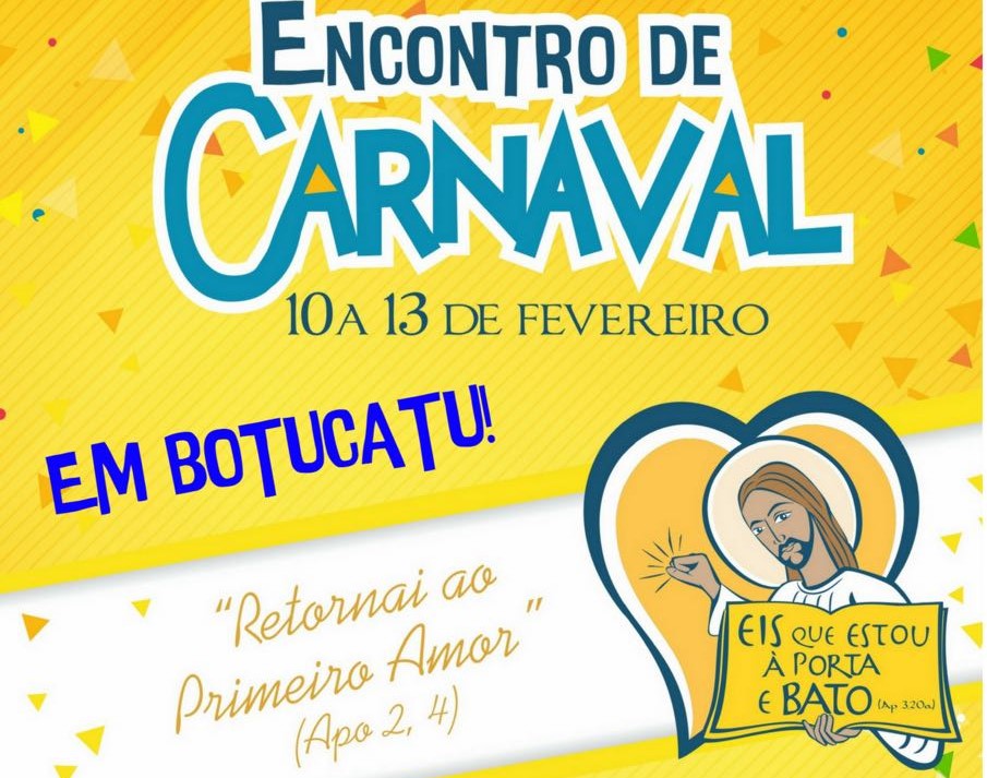 RCC Botucatu promove Encontro de Carnaval