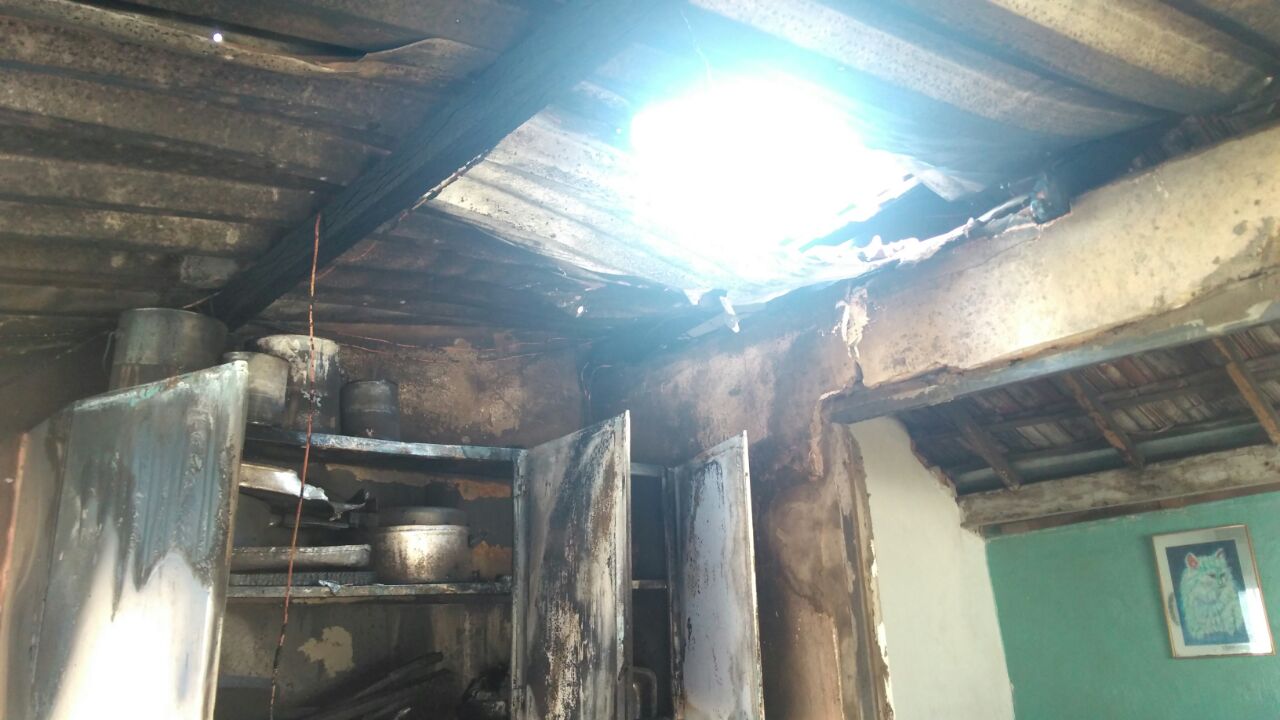 Incêndio atinge casa no Jardim Bandeirantes