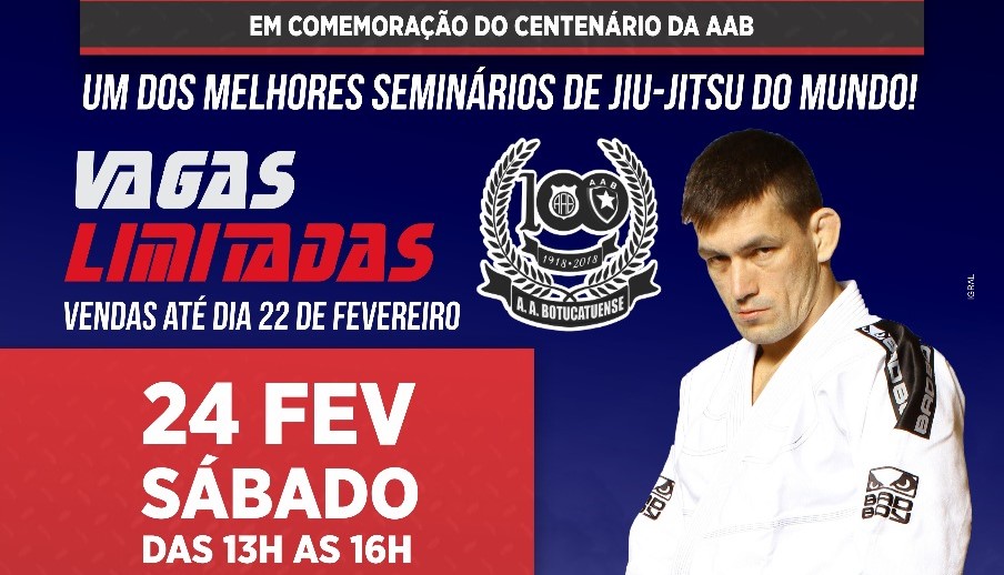 Lutador do UFC Demian Maia fará seminário na AAB