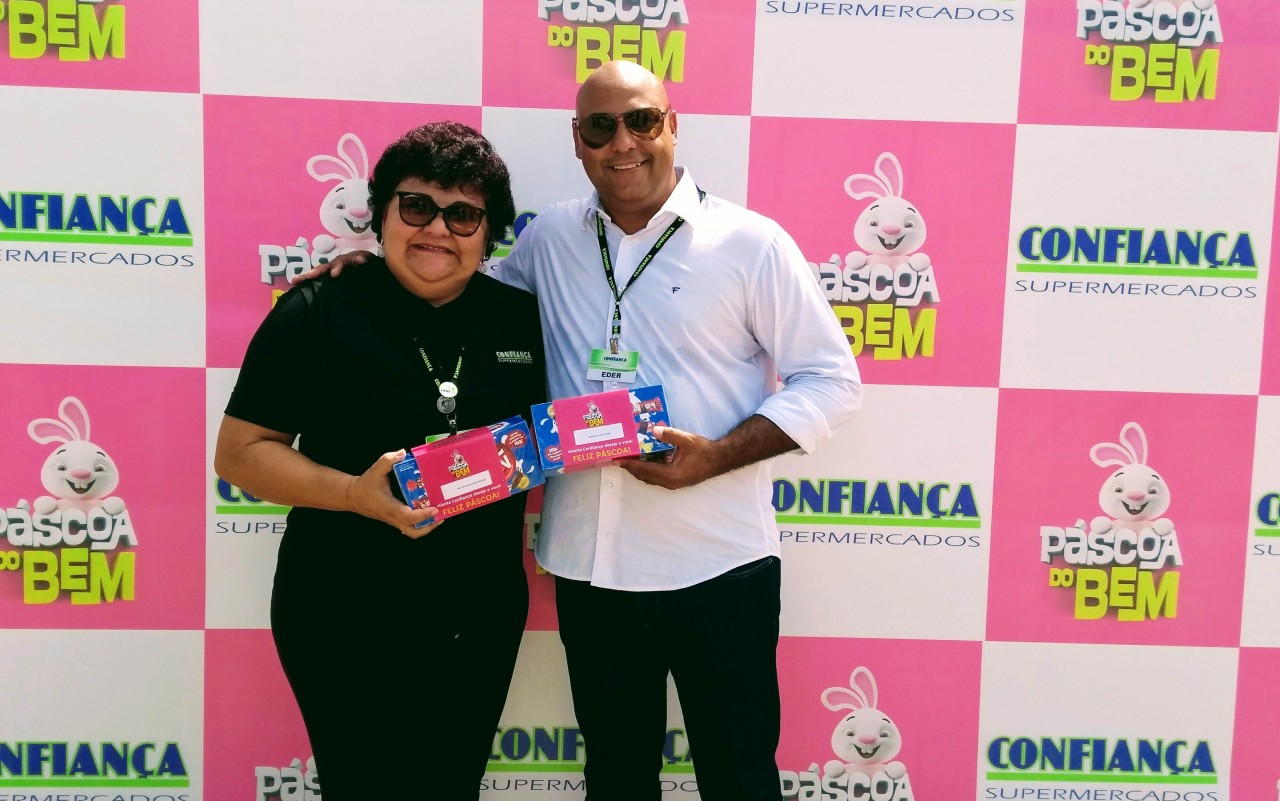 Confiança Supermercados realiza doação de 10 mil caixas de bombons