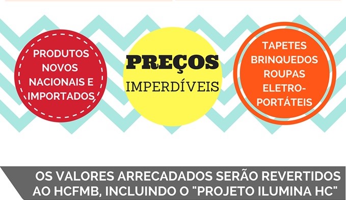 1º Bazar HC será realizado nesta semana