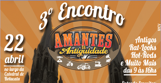 Largo da Catedral recebe encontro de carros antigos neste domingo, 22