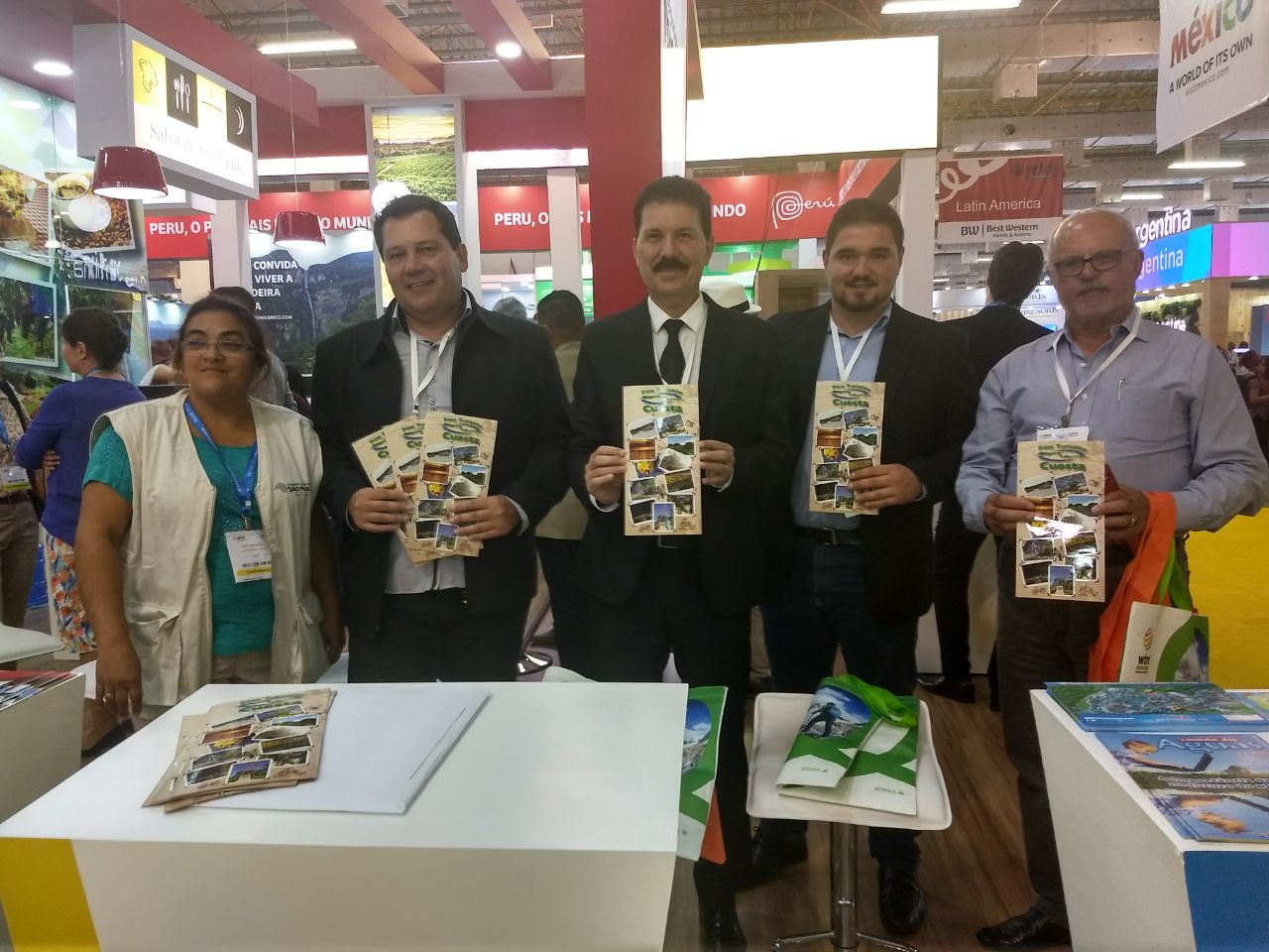 Região Turística do Pólo Cuesta marca presença em Feira Internacional de Turismo