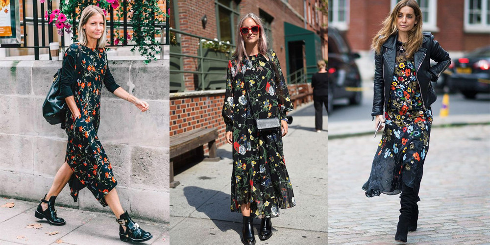 Dark Floral: Tendência do Inverno Dark Floral: Tendência do Inverno