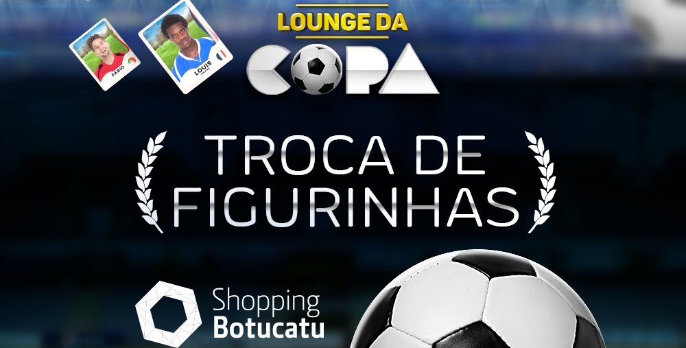 Shopping Botucatu terá espaço para troca de figurinhas da Copa no feriado
