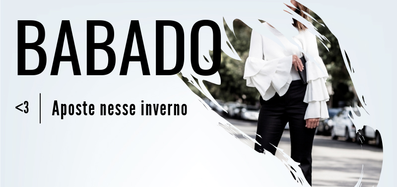 Babado: Tendência do Inverno Babado: Tendência do Inverno
