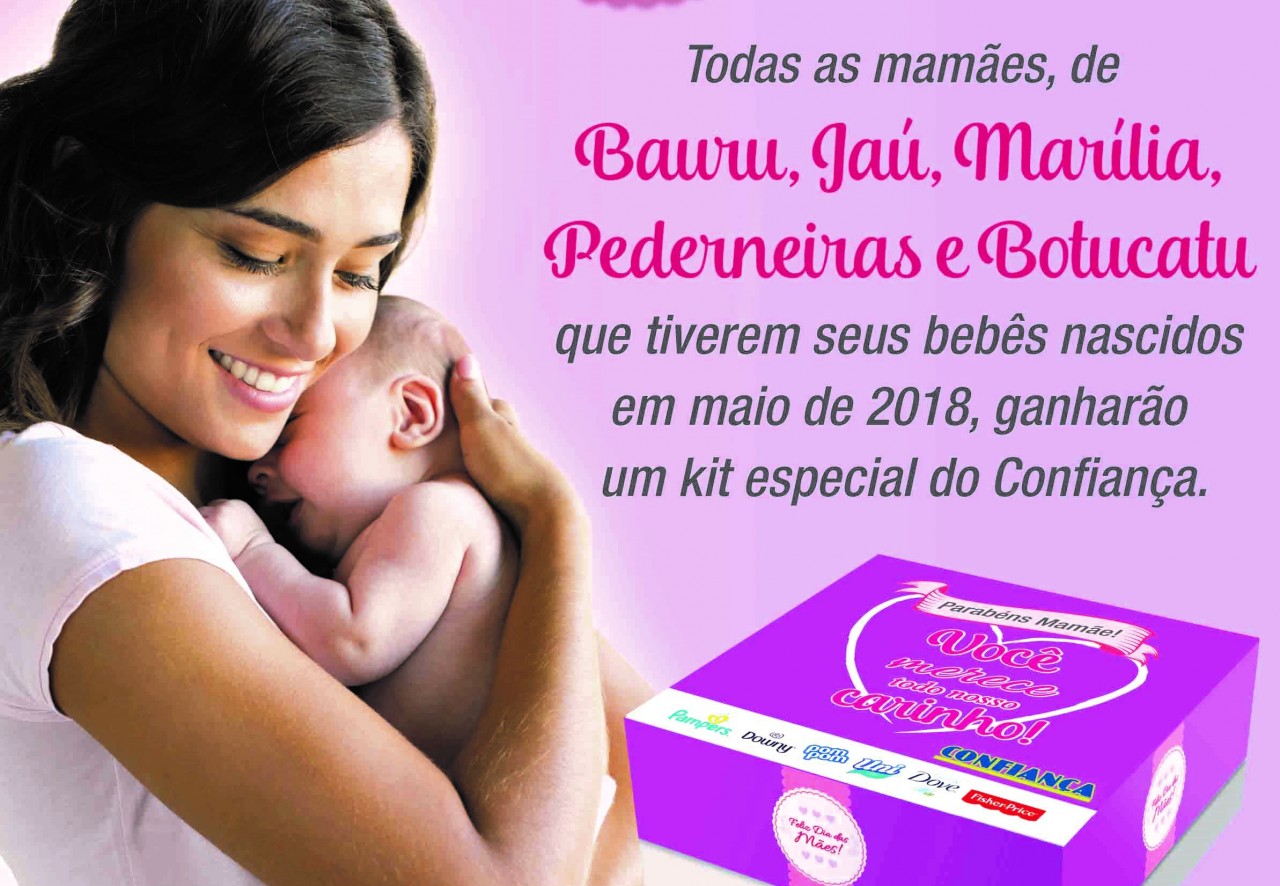 Rede Confiança Supermercados realiza campanha para as mães de maio