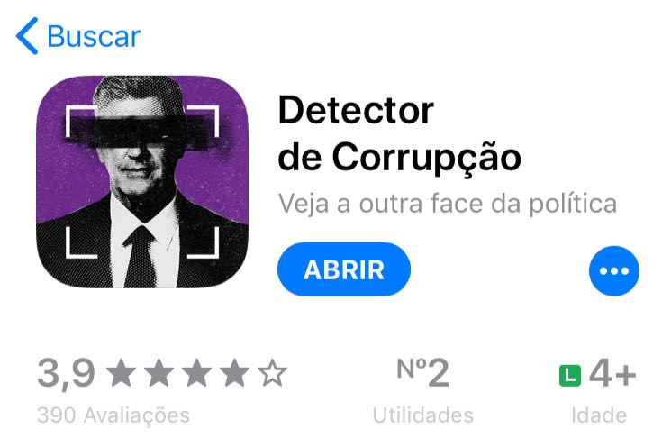 Novo aplicativo mostra candidatos processados por corrupção