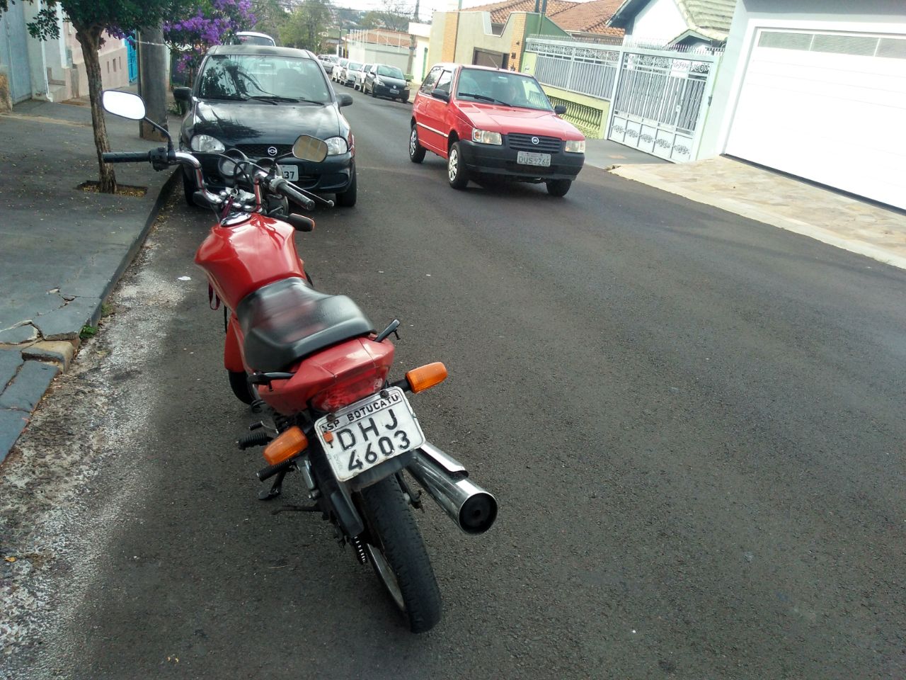 Polícia Militar recupera moto furtada por adolescente em Botucatu