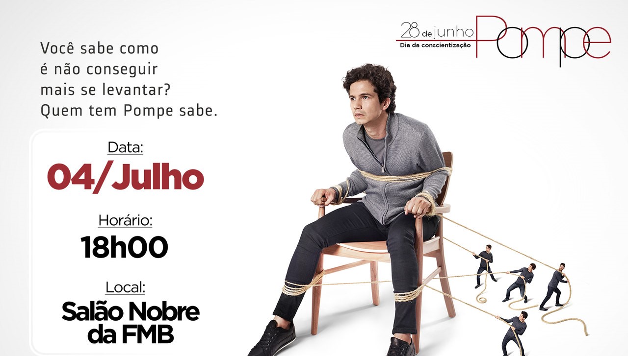 Palestra no HCFMB conscientizará sobre doença de Pompe