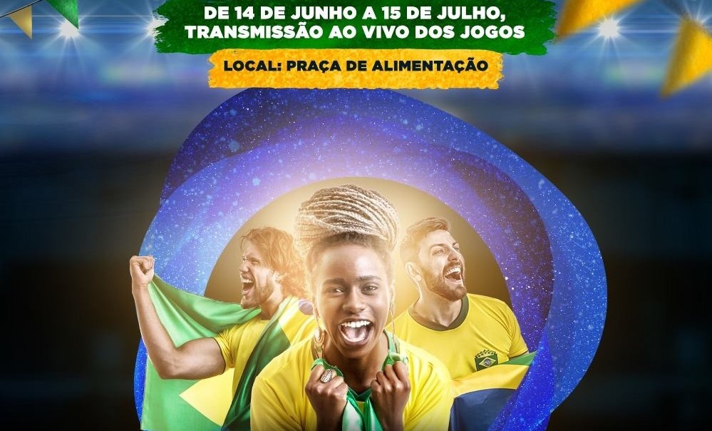 Shopping Botucatu vai passar jogos da Copa do Mundo 2018