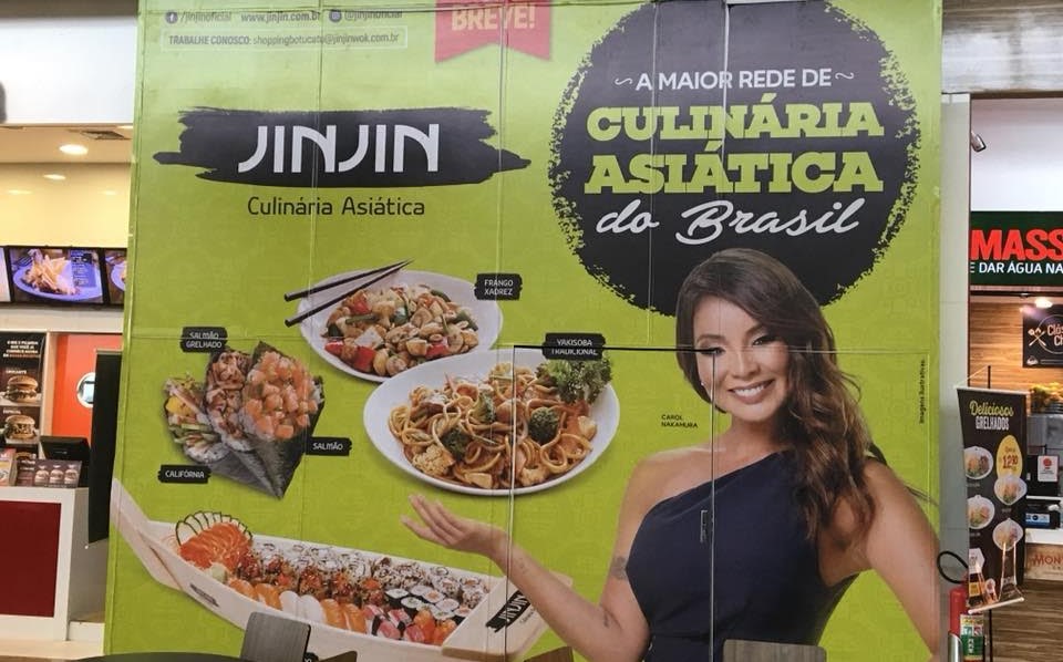 Shopping Botucatu anuncia a chegada da Jin Jin, rede de culinária asiática