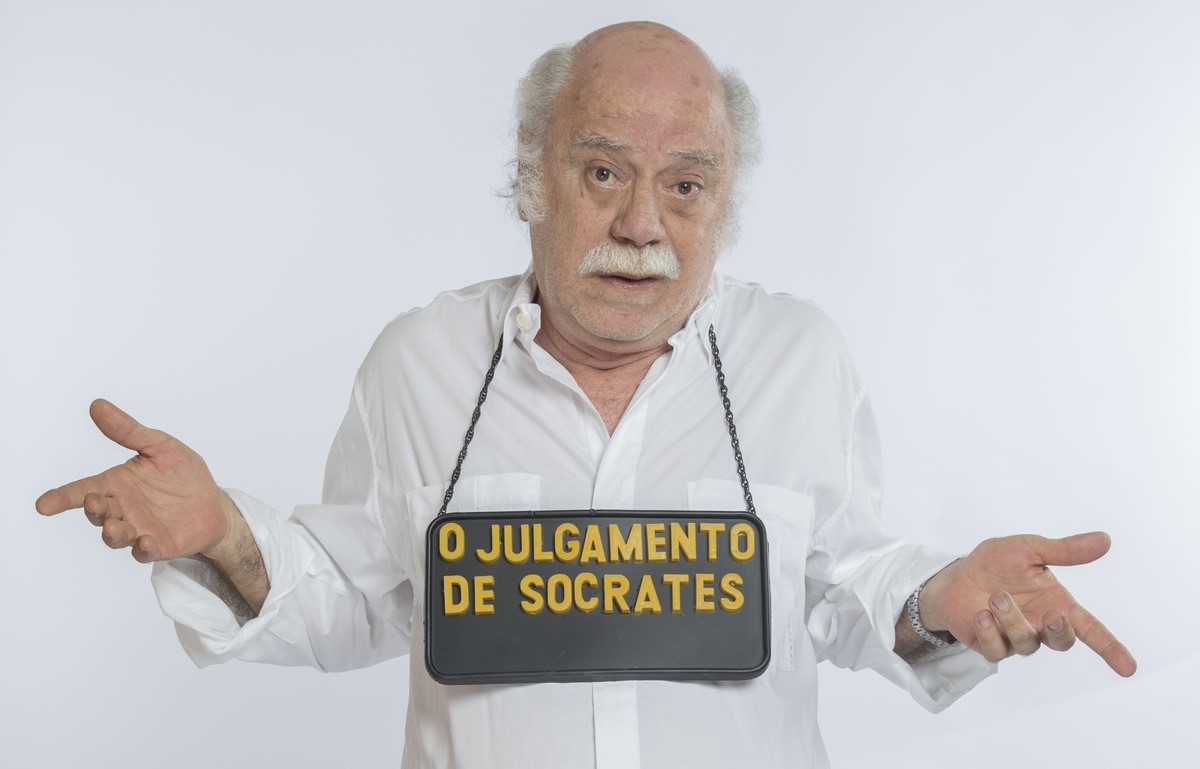 Peça o ‘Julgamento de Sócrates’ traz para Botucatu o consagrado Tonico Pereira 