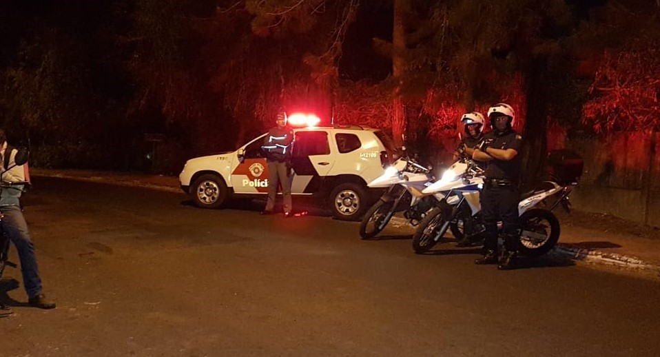 Polícia Militar e Guarda Municipal fazem operação no Santa Maria em Botucatu