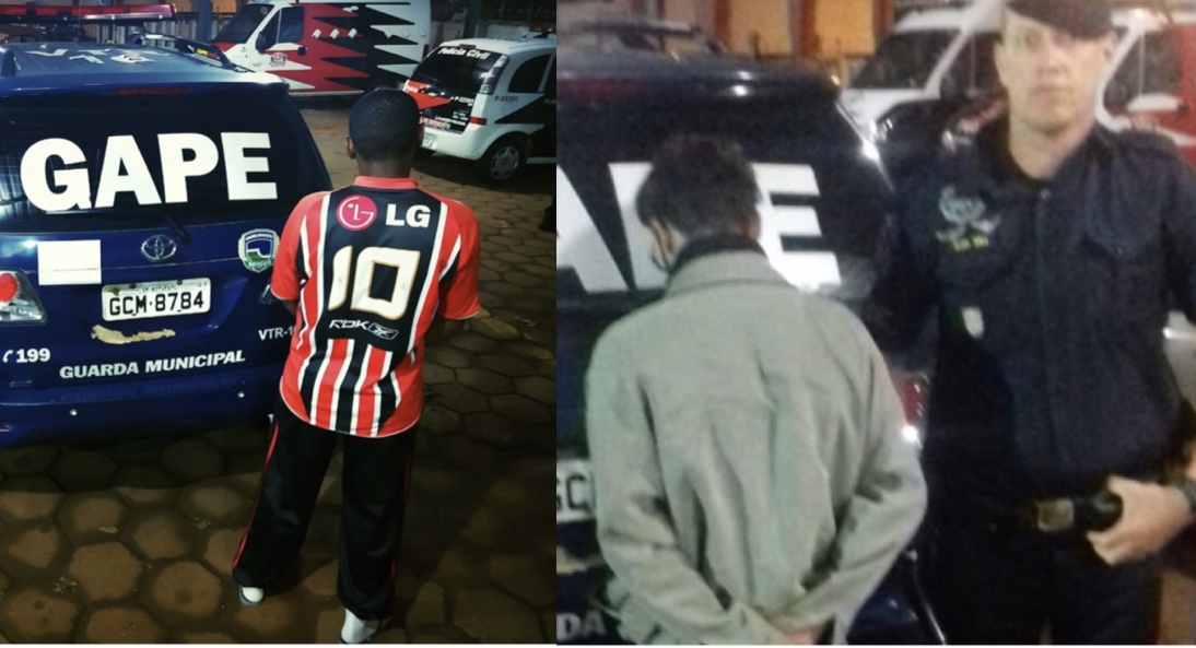 GAPE prende procurados por tráfico no Jardim Paraíso e Cohab 5