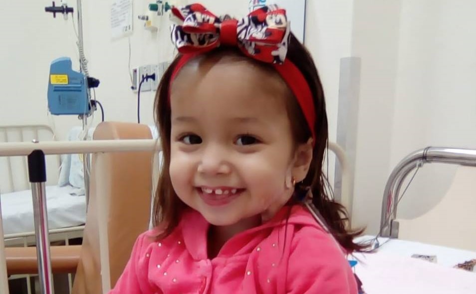 Luta pela vida: Menina de apenas 3 anos pede ajuda para seu tratamento em Botucatu Luta pela vida: Menina de apenas 3 anos pede ajuda para seu tratamento em Botucatu