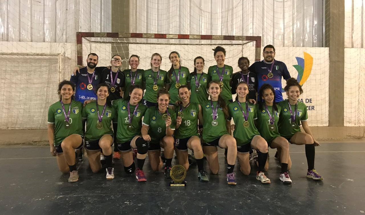 Equipe juvenil feminina de Botucatu é campeã da Liga de Handebol do Estado de São Paulo